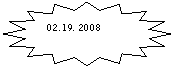 16-Point Star: 02. 19. 2008
