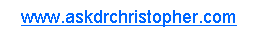 Text Box: www.askdrchristopher.com