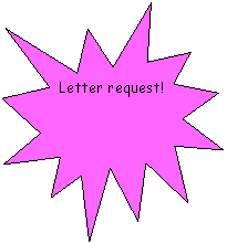 Explosion 1:  Letter request!